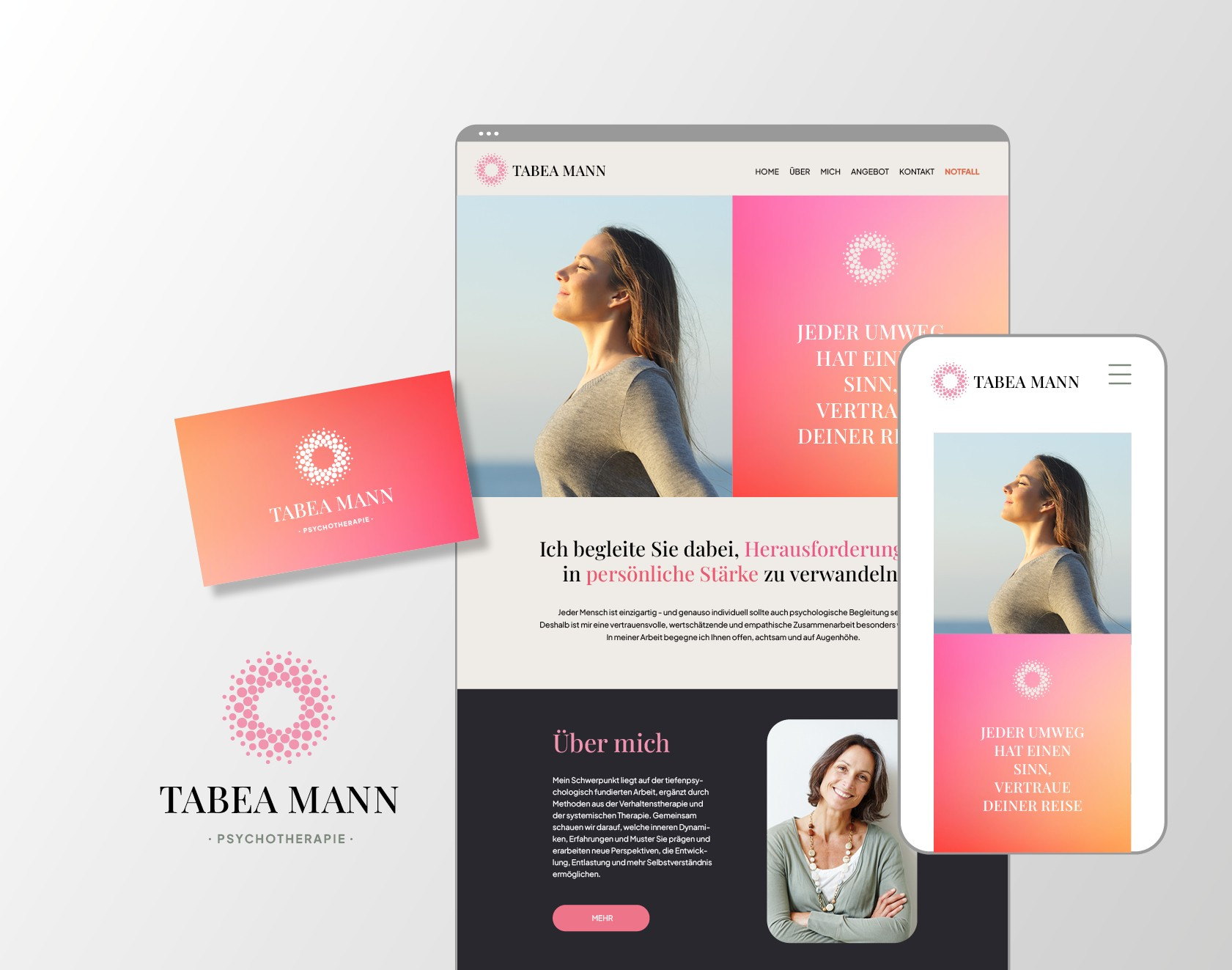 Nachher: neue Website